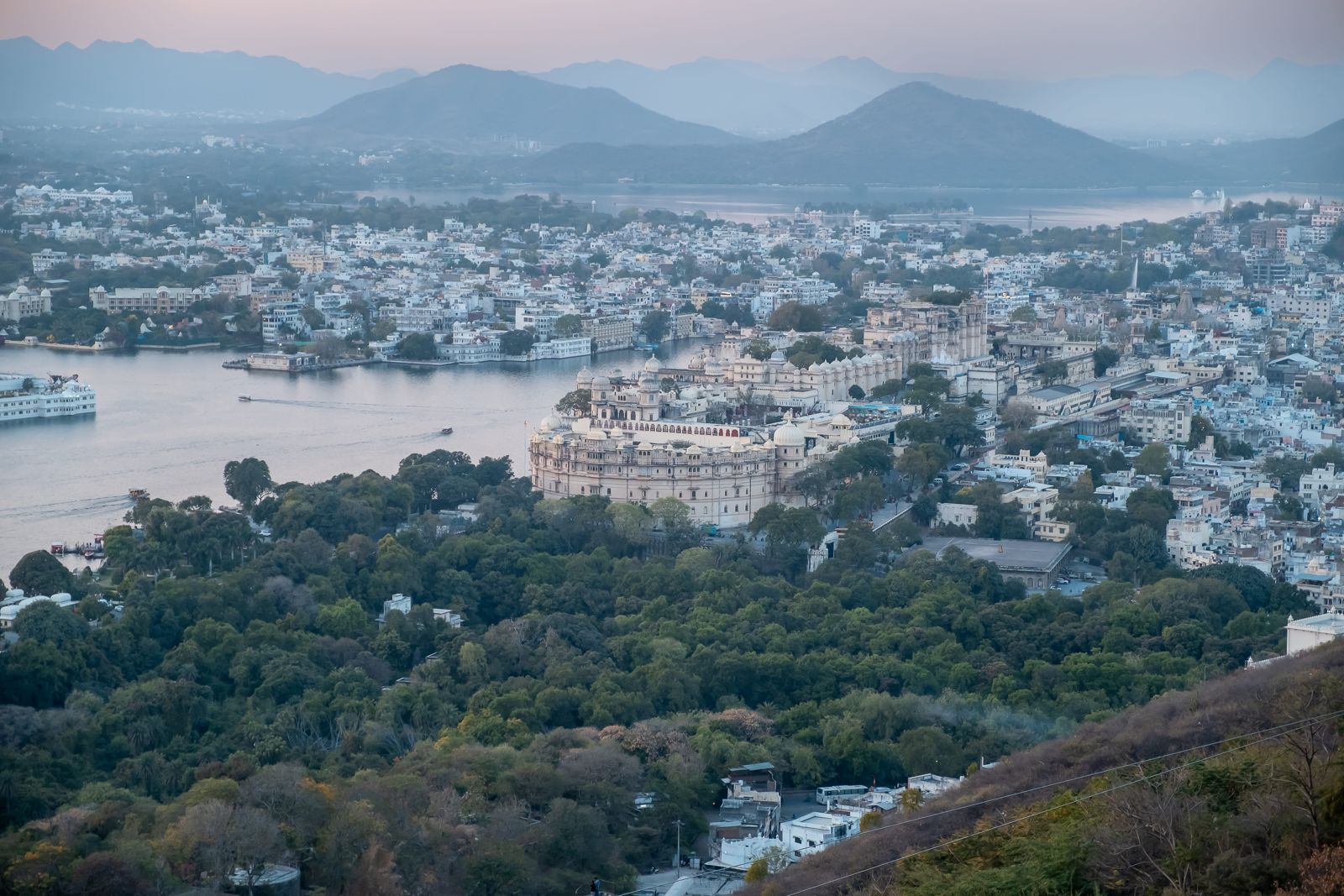 Udaipur from the top